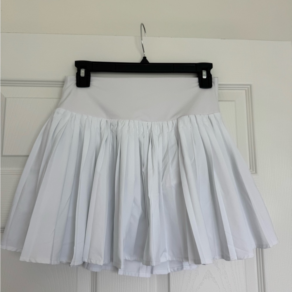 All in Motion White Women's Athletic Skirt Size S